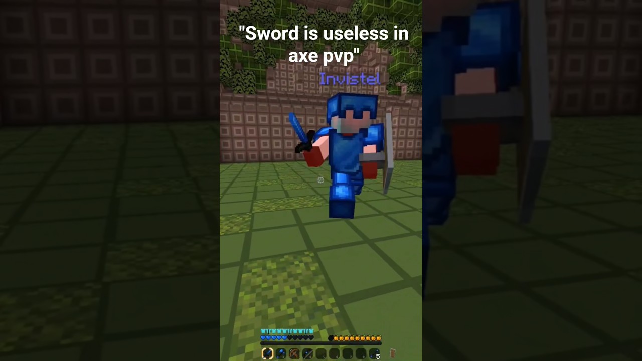Minecraft Axe PvP is cooked💀 #hitsync #minecraft #comboes #smooth
