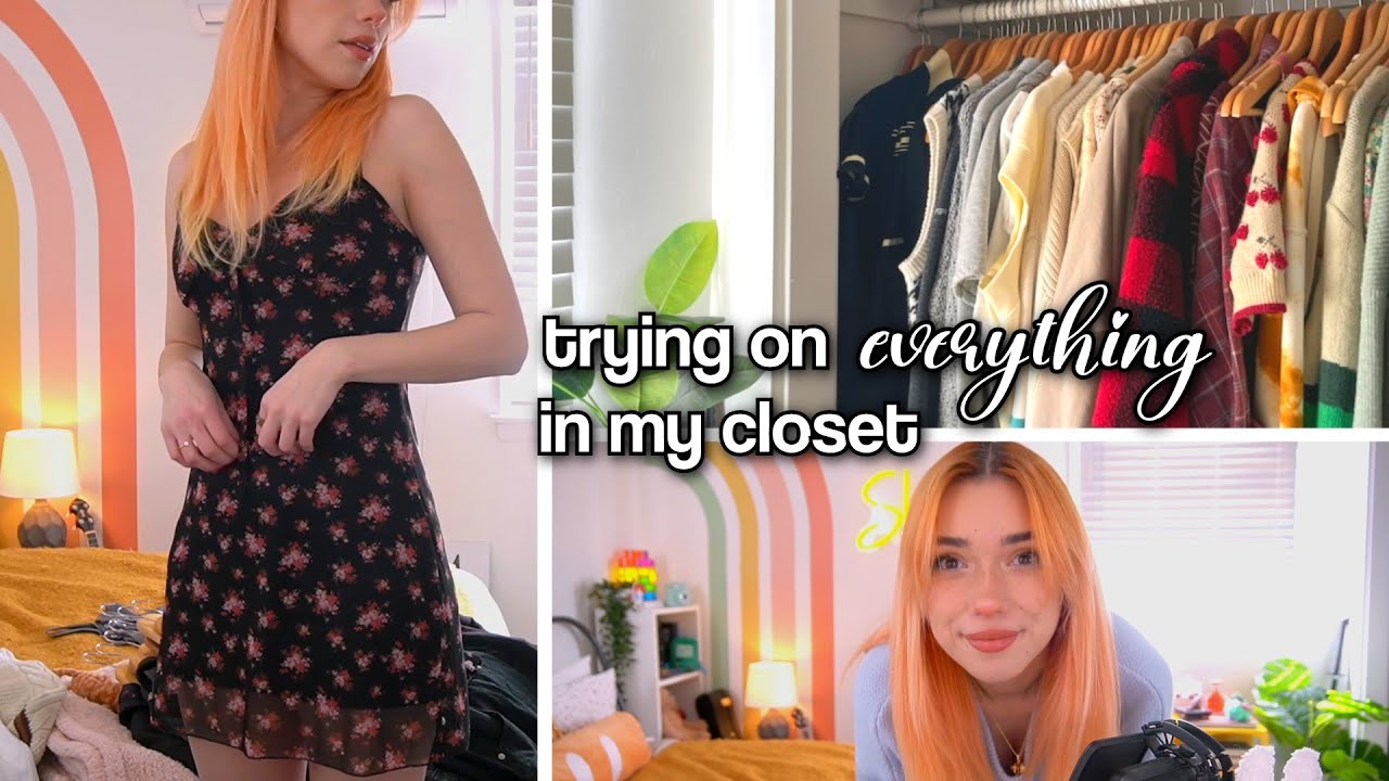 Trying On Everything In My Closet! ...Again