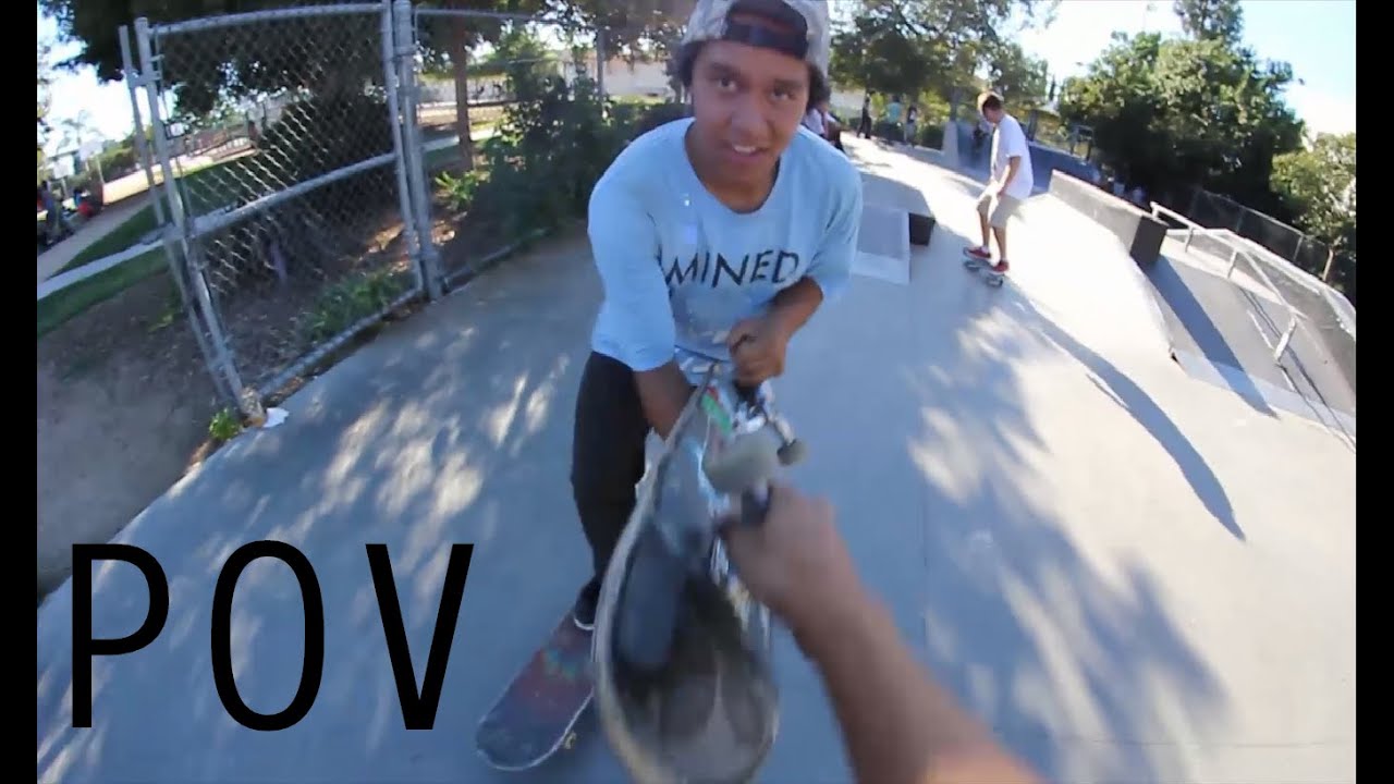 First Time at the Skatepark - POV