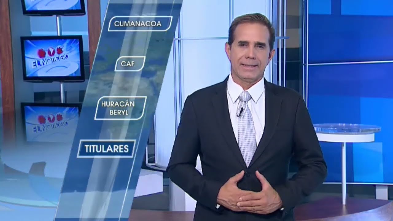 El Noticiero Televen - Emisión Meridiana - martes 09 de julio de 2024