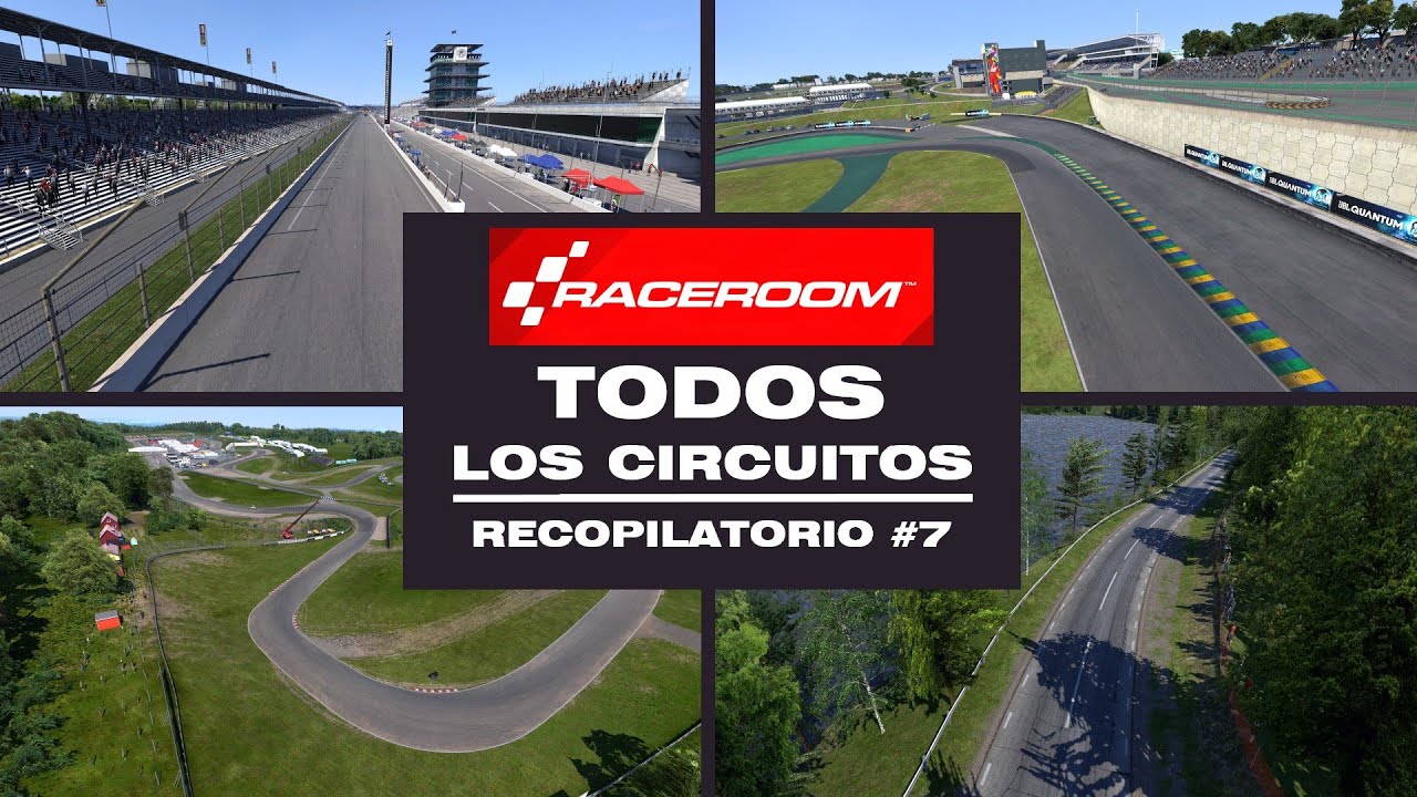 Una Vuelta a TODOS los CIRCUITOS de RaceRoom [Gameplay] | Recopilatorio Parte 7