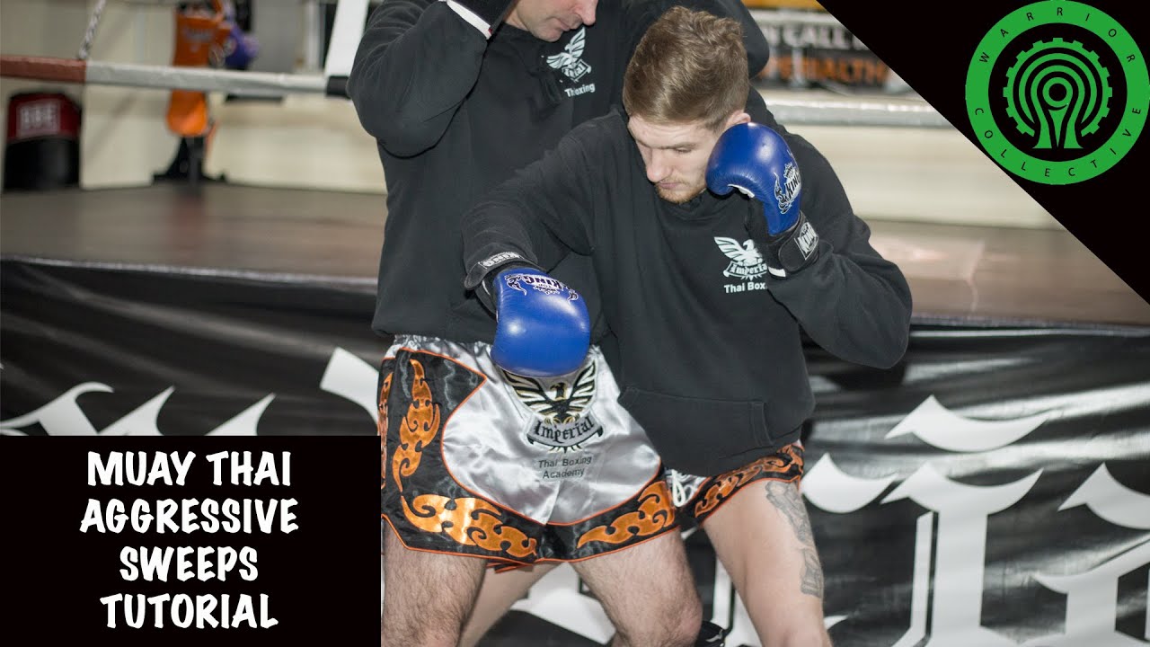 Muay Thai Aggressive Sweeps Tutorial