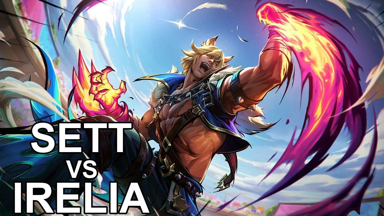 SETT VS IRELIA 8/3/7   Just1KB League of Legends Full Gameplay