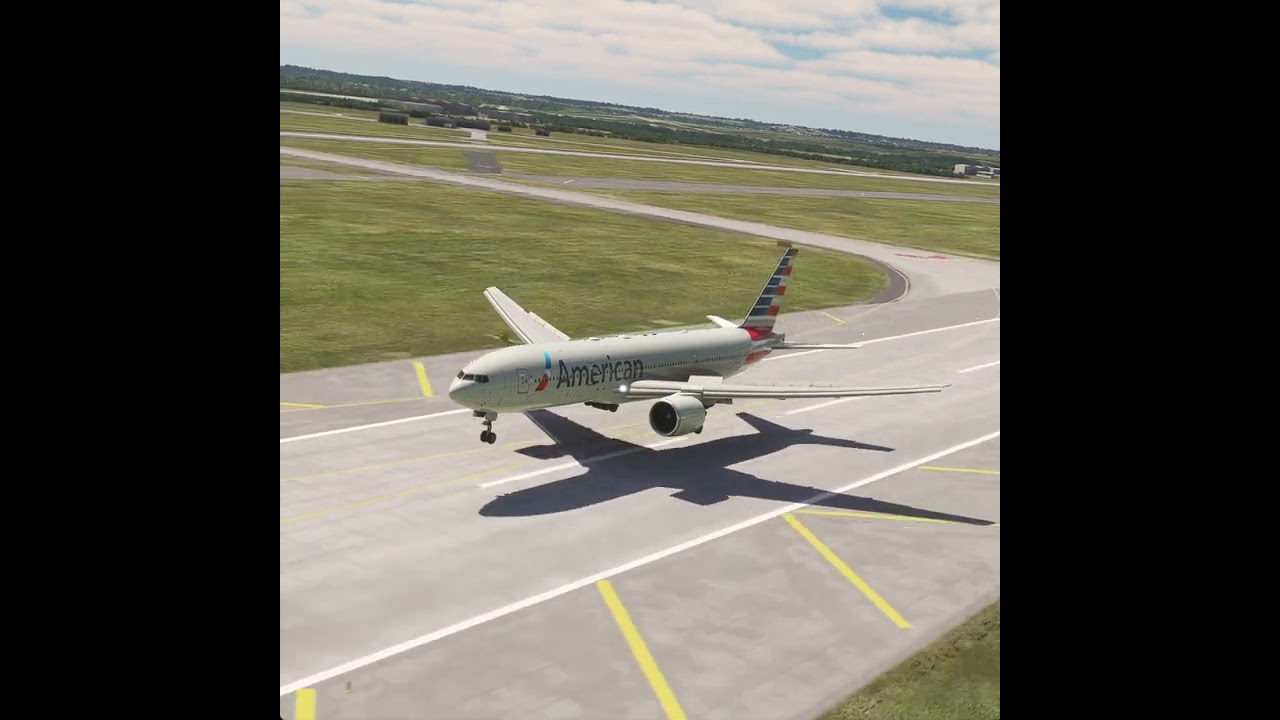 Airplane Emergency Landing at Airport Eps 581