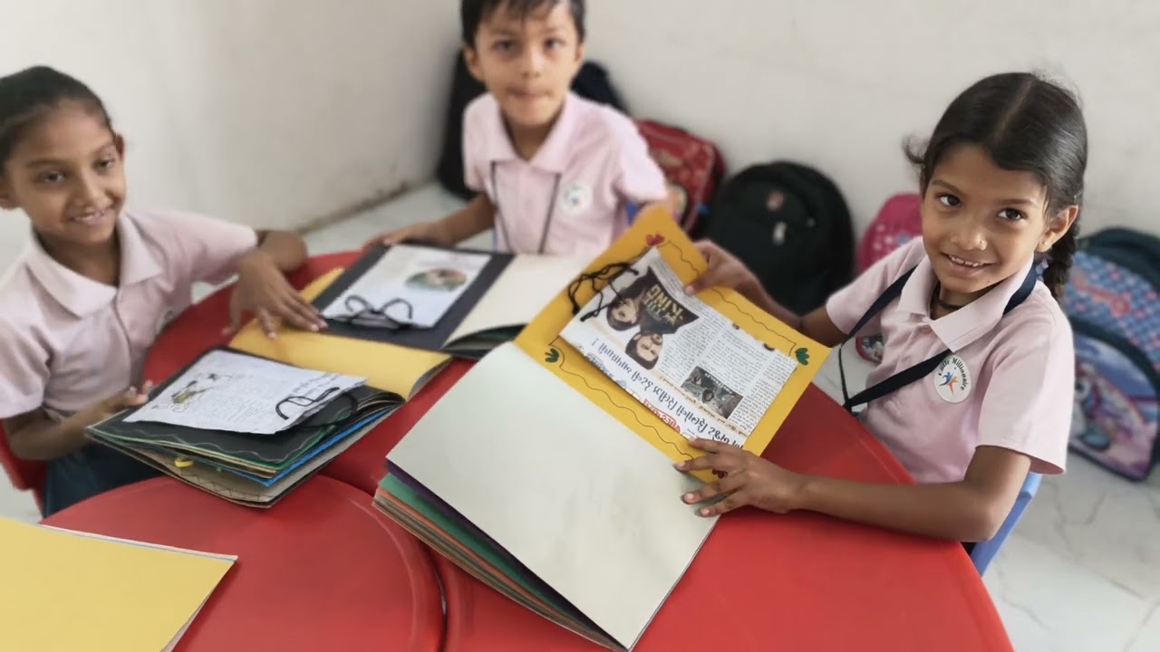 ન્યુઝ પેપર માંથી બેગ બનાવવી#learning # education 😯 su banavyu balko ae 