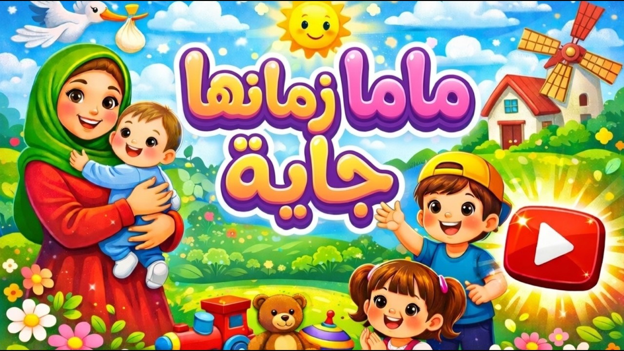 🎤 ماما زمانها جاية | أنشودة أطفال ممتعة وملونة 🧸