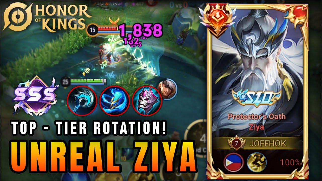 INSANE DAMAGE! Ziya Dominates Mid Lane | Legend Rotations & SSS Rating!