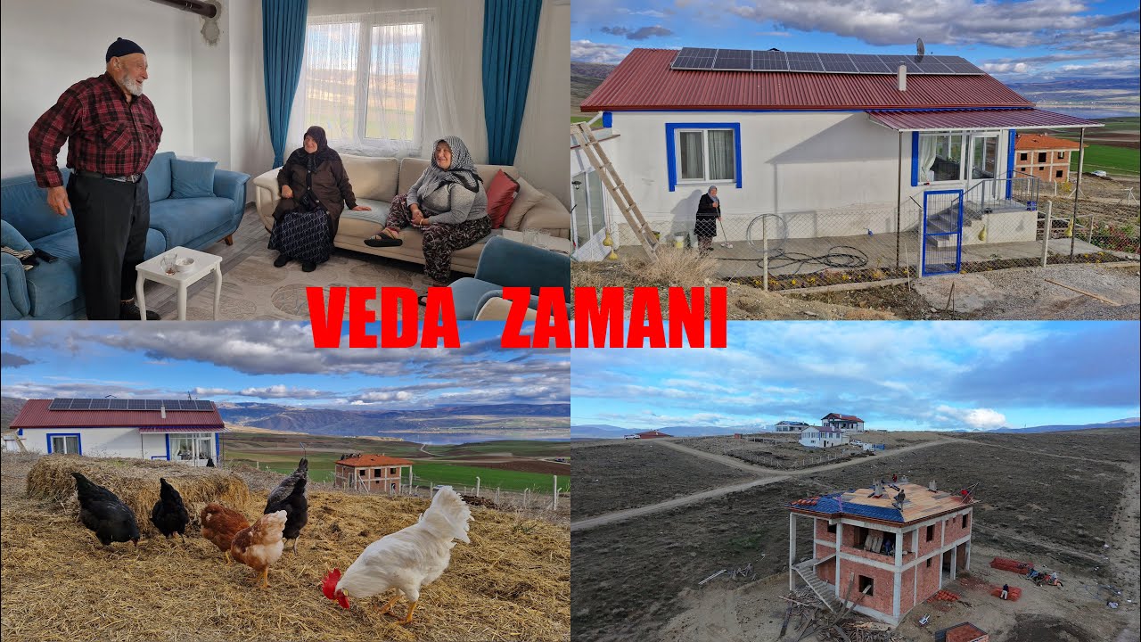 MİSAFİRLERİMİZ HATİCE HANIMIN ANNESİ DURAMADI GİTMEK İSTEDİ VE KOMŞULARIMIZDA SON DURUM