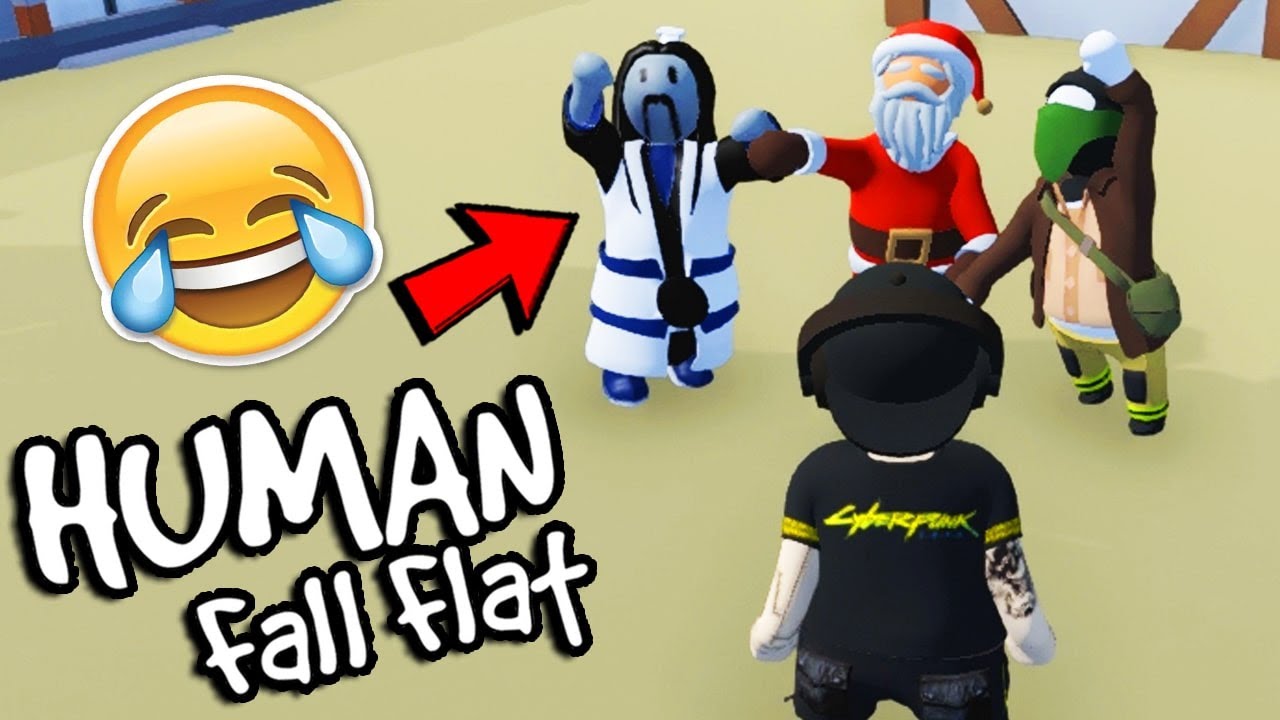 FINISH THE ZIPLINE OR DIE ! (Human Fall Flat Malayalam Funny)