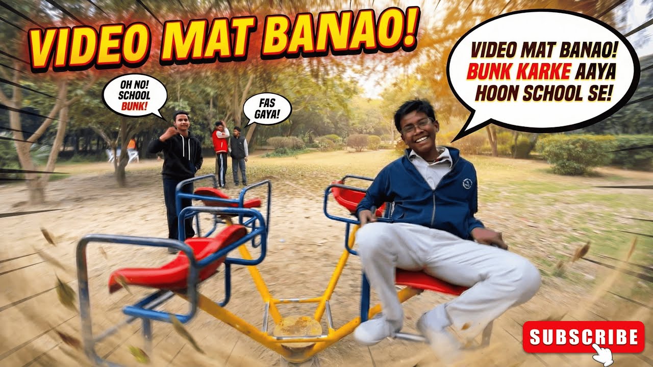 VIDEO MAT BANAO! 😡 School Bunk kiya hai 😭#school #viral