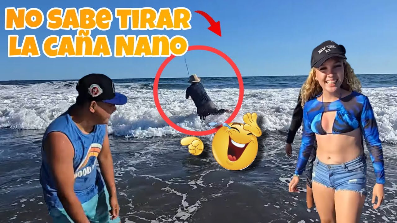 La Chelita le Hace Burla a Nano por Como Tira la caña 🎣🤭