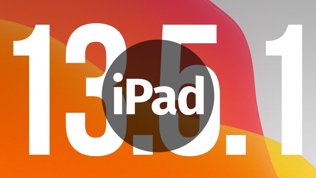 How to Update to iPadOS 13.5.1 - iPad, iPad Air, iPad mini, iPad Pro