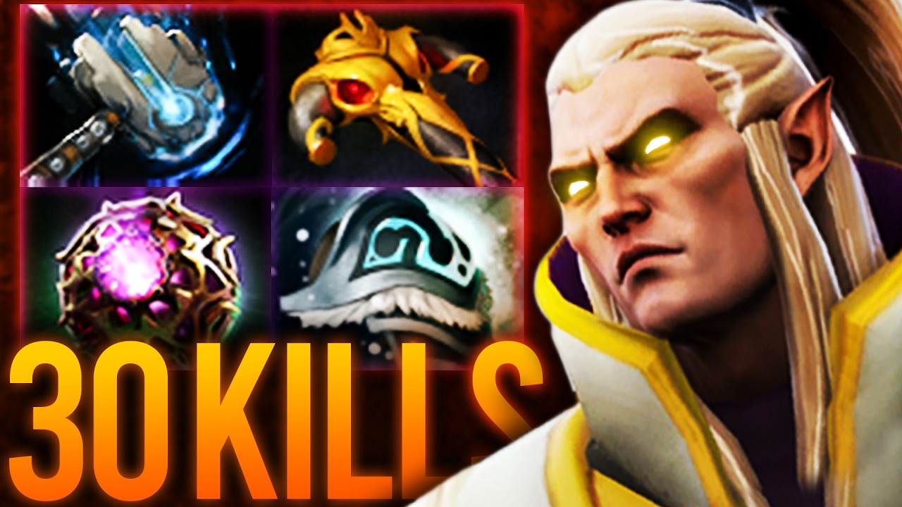 30 KILLS!! Epic Invoker 900 GPM Game vs Ember Spirit Mid | Dota 2 Invoker