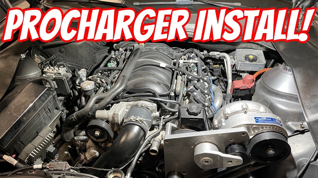 2010 Chevrolet Camaro SS Procharger P1SC Install!