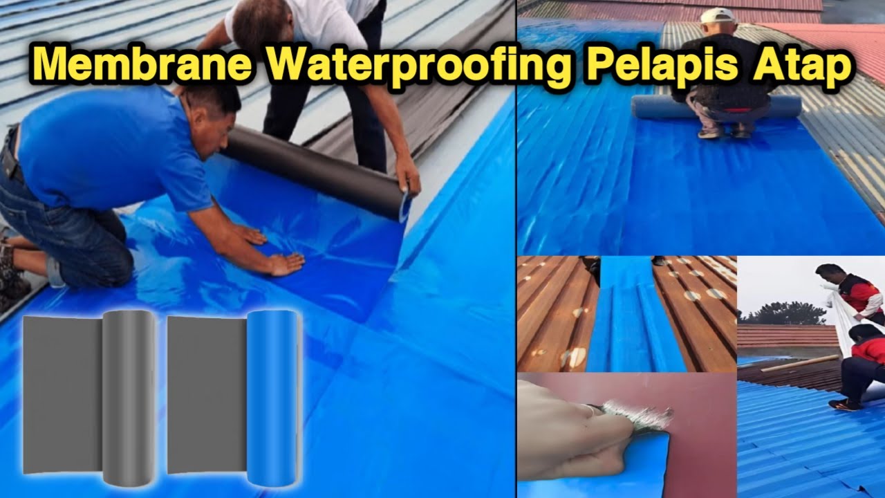 Membrane Waterproofing Pelapis Atap Anti Bocor