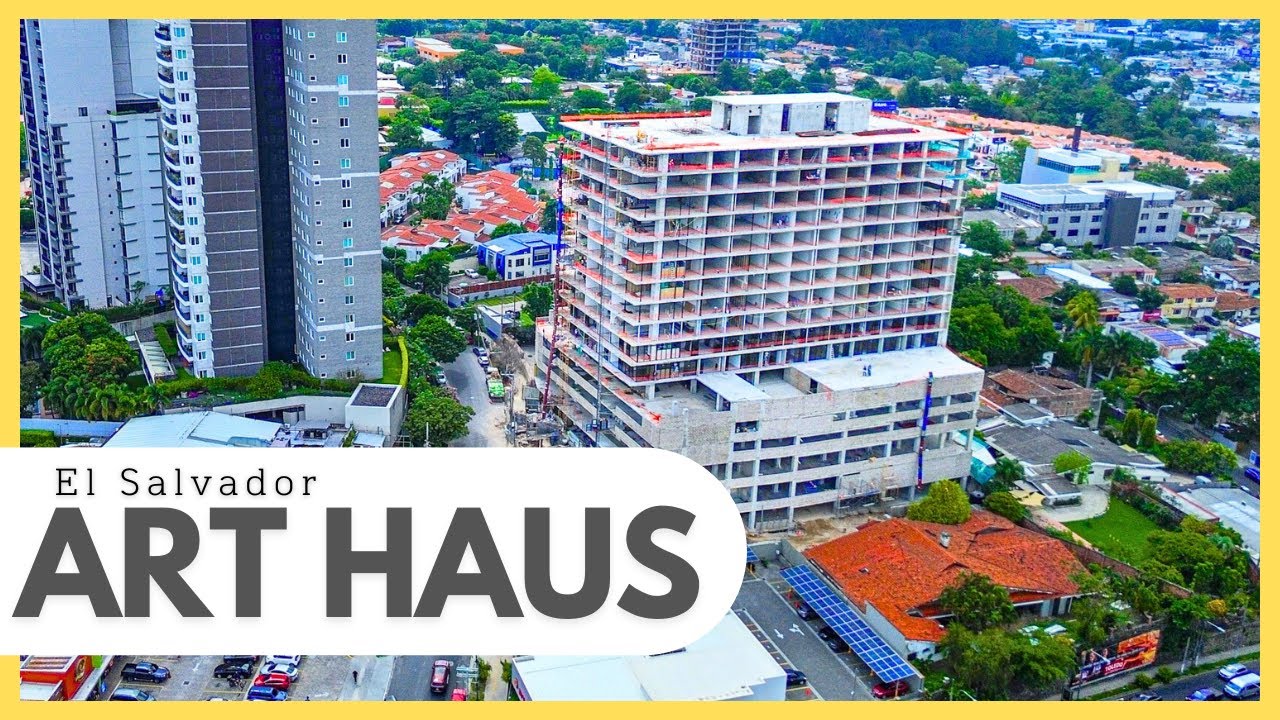 🏗️ ART HAUS en su etapa final de construccion en la Zona Rosa - EL SALVADOR 4K 🇸🇻
