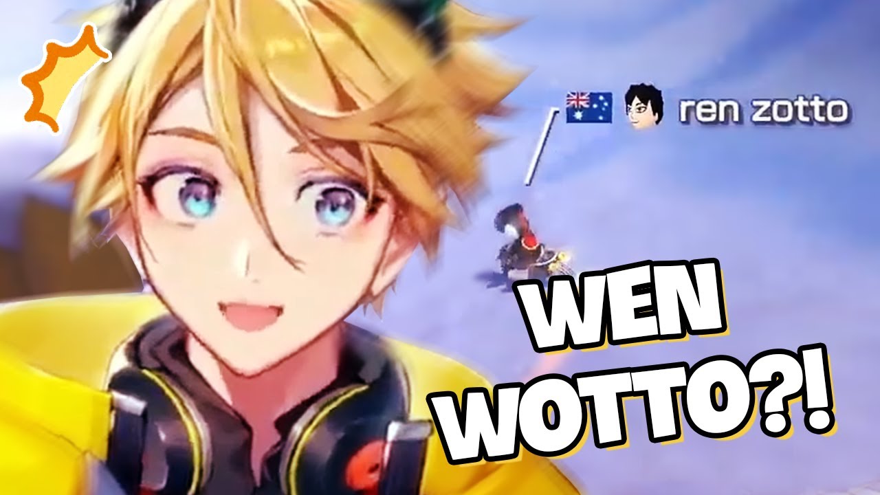 Yu Q. Wilson met Ren in Mario Kart