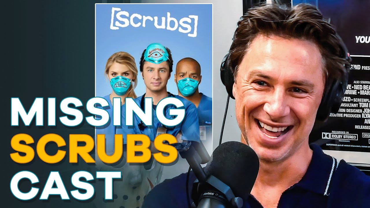 ZACH BRAFF Talks About the Exhaustion of SCRUBS Towards & Joy of the Cast on Set