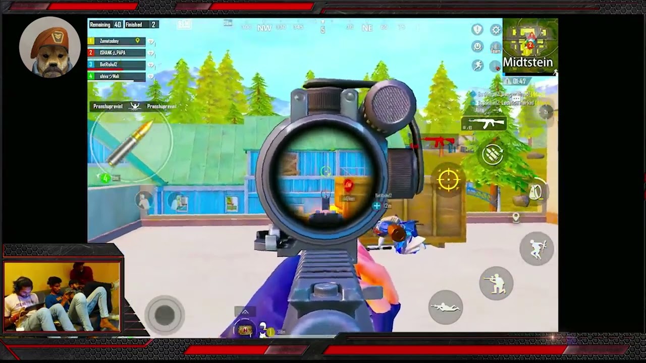 Intense Rush Gameplay | BGMI Live | OP Gameplay BLGR Clan | PUBG Gameplay In Hindi