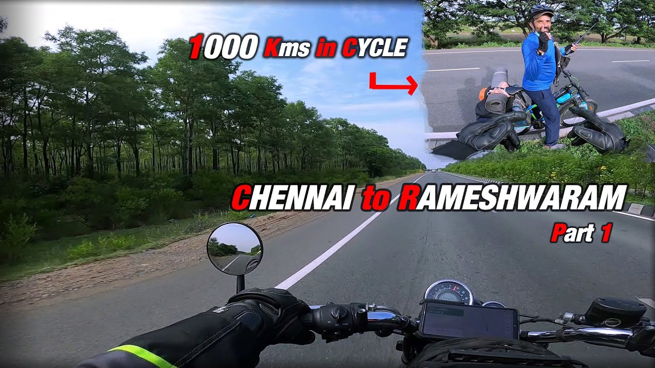 Chennai to Rameshwaram 💥 | Solo Ride | Meteor 350 | Ep 1 - Part 1 | Tamil