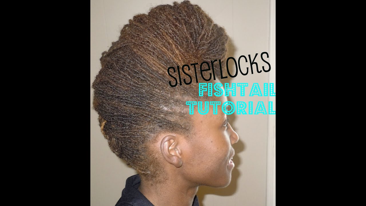 Loc Style Tutorial | Fishtail Updo