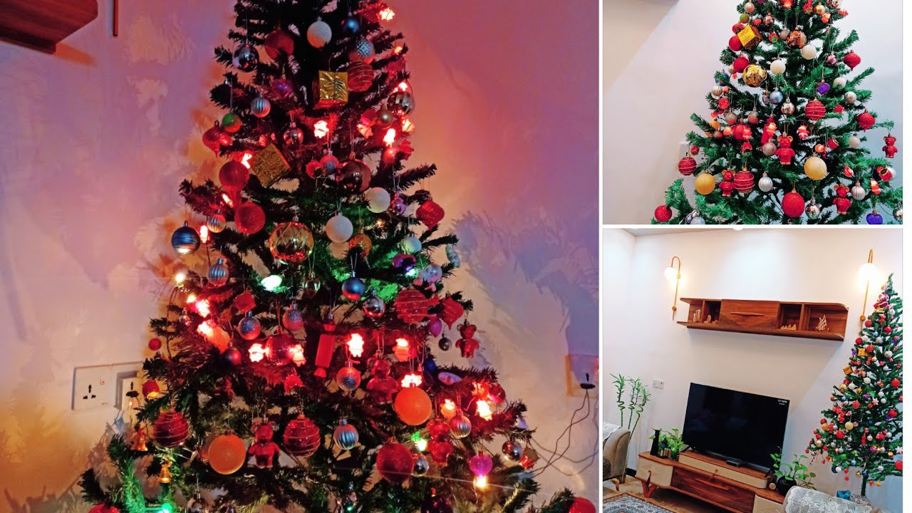 تزيين شجرة كرسمس 🎄 حبيت افاجأ اطفالي😍