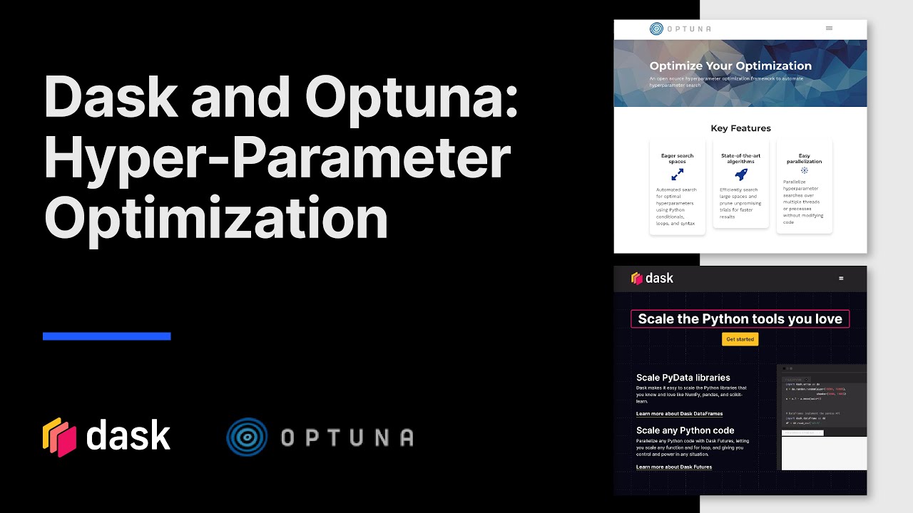Dask and Optuna for Hyper Parameter Optimization