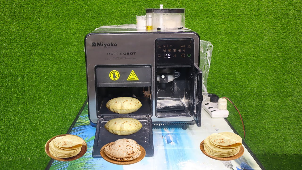 রুটি বানান সহজে, অটোমেটিক রুটি মেকারে | Roti Robot Price In Bangladesh | Automatic Ruti Maker | Ruti