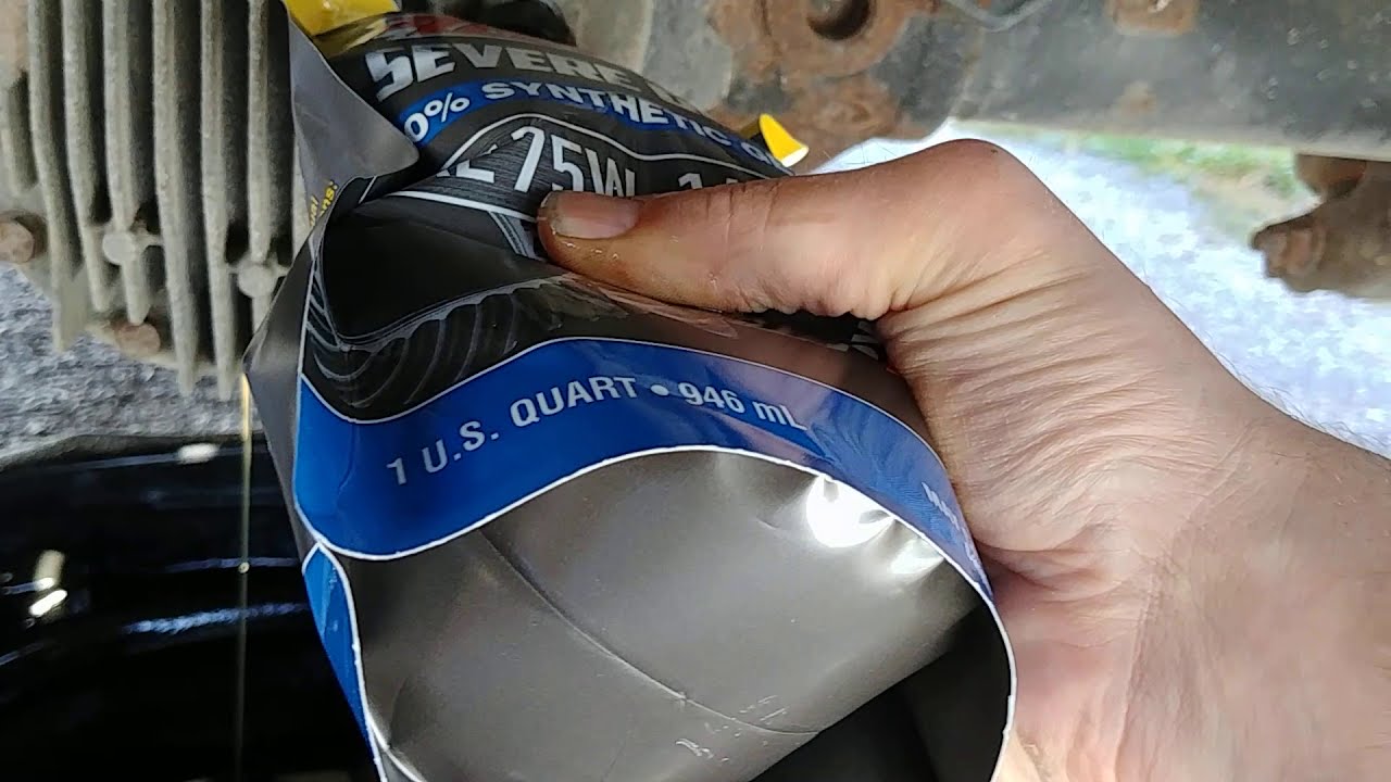 Nissan Titan Rear Differential EASYPack Fluid Change