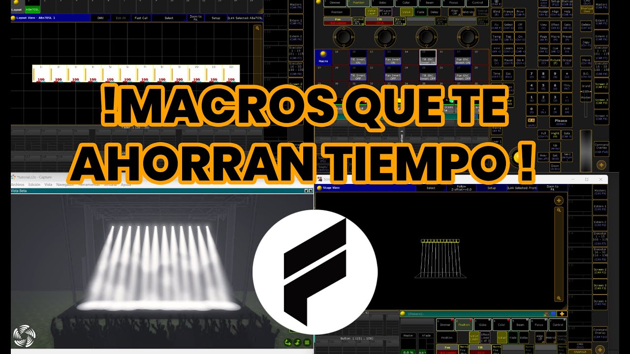 grandMA2: Macros que te ahorran tiempo!