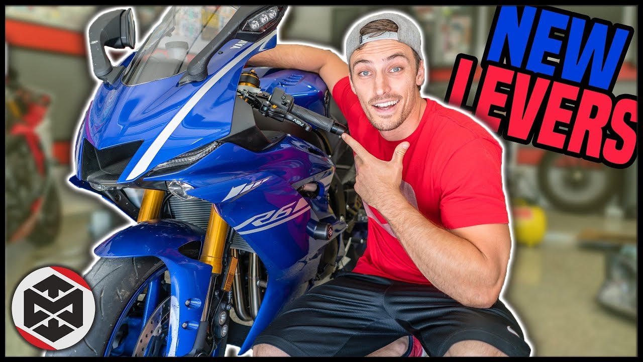 ASV Motorcycle Levers Install!