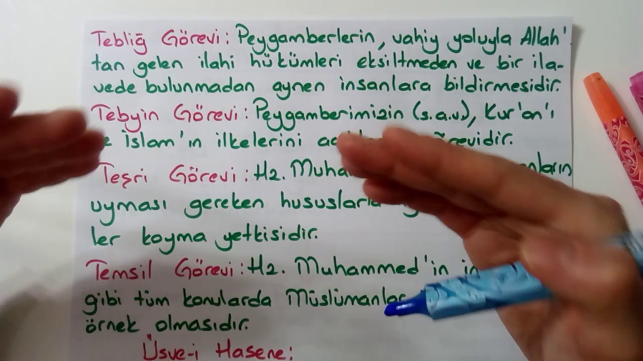 HZ.MUHAMMED'İN PEYGAMBERLİK YÖNÜ