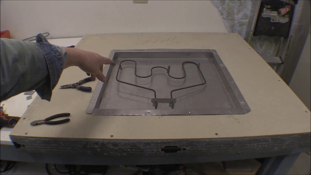 Powder Coat Oven Build-inside sheeting and heat elements