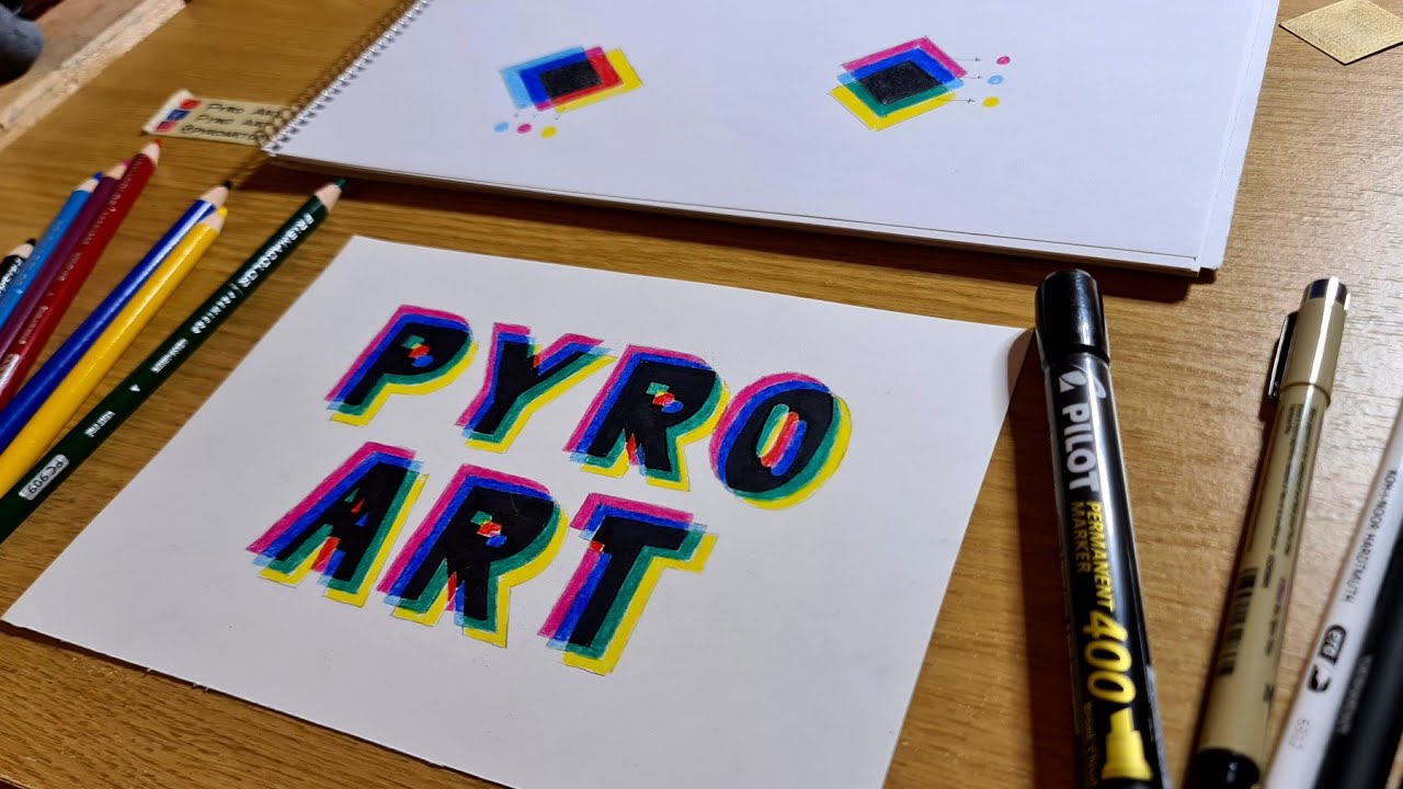 How to make GLITCH EFFECT | Simple Tutorial | Pyro Art