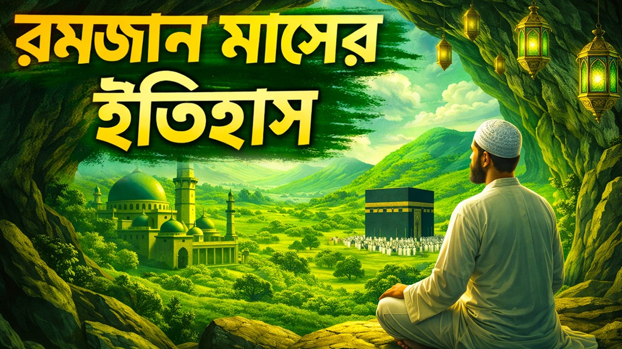রমজান মাসের ইতিহাস | প্রথম ওহী, লাইলাতুল কদর ও কুরআন নাজিলের সত্য ঘটনা #রমজান