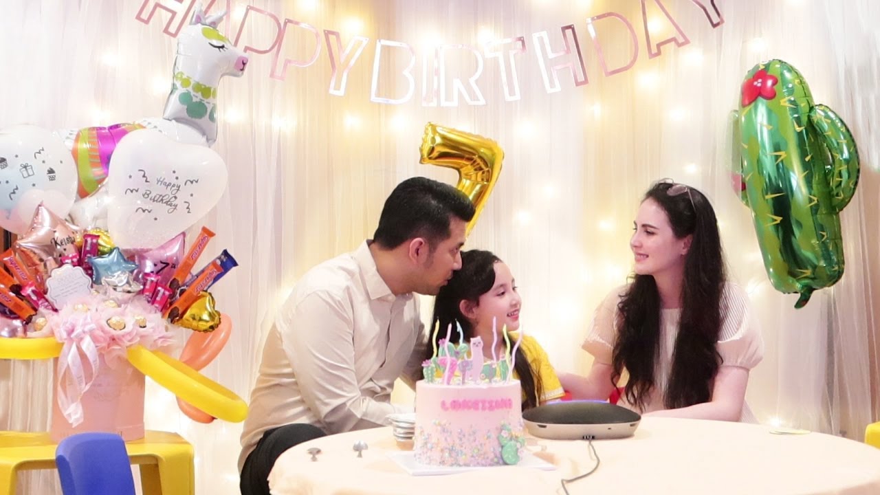 WALAU SEDERHANA, ULANG TAHUN KEISHA BERKESAN BANGET | Arumi Bachsin
