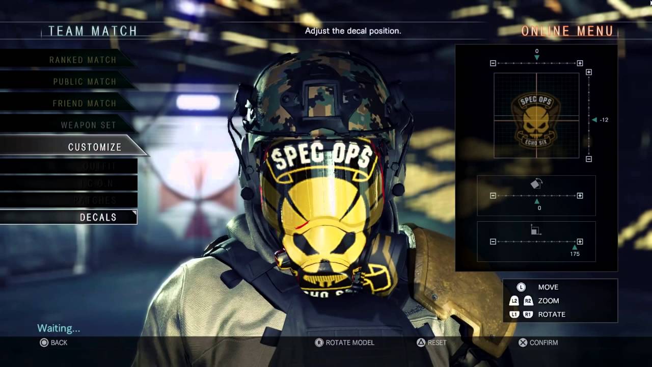 Umbrella Corps [PS4/PC] Mercenary Customization Trailer