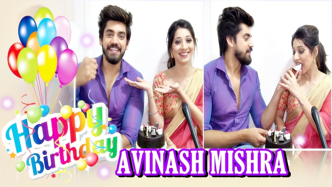 EXCLUSIVE! Avinash Mishra Celebrates B'DAY With Vrushika Mehta & GlitzVision | Yeh Teri Galiyan