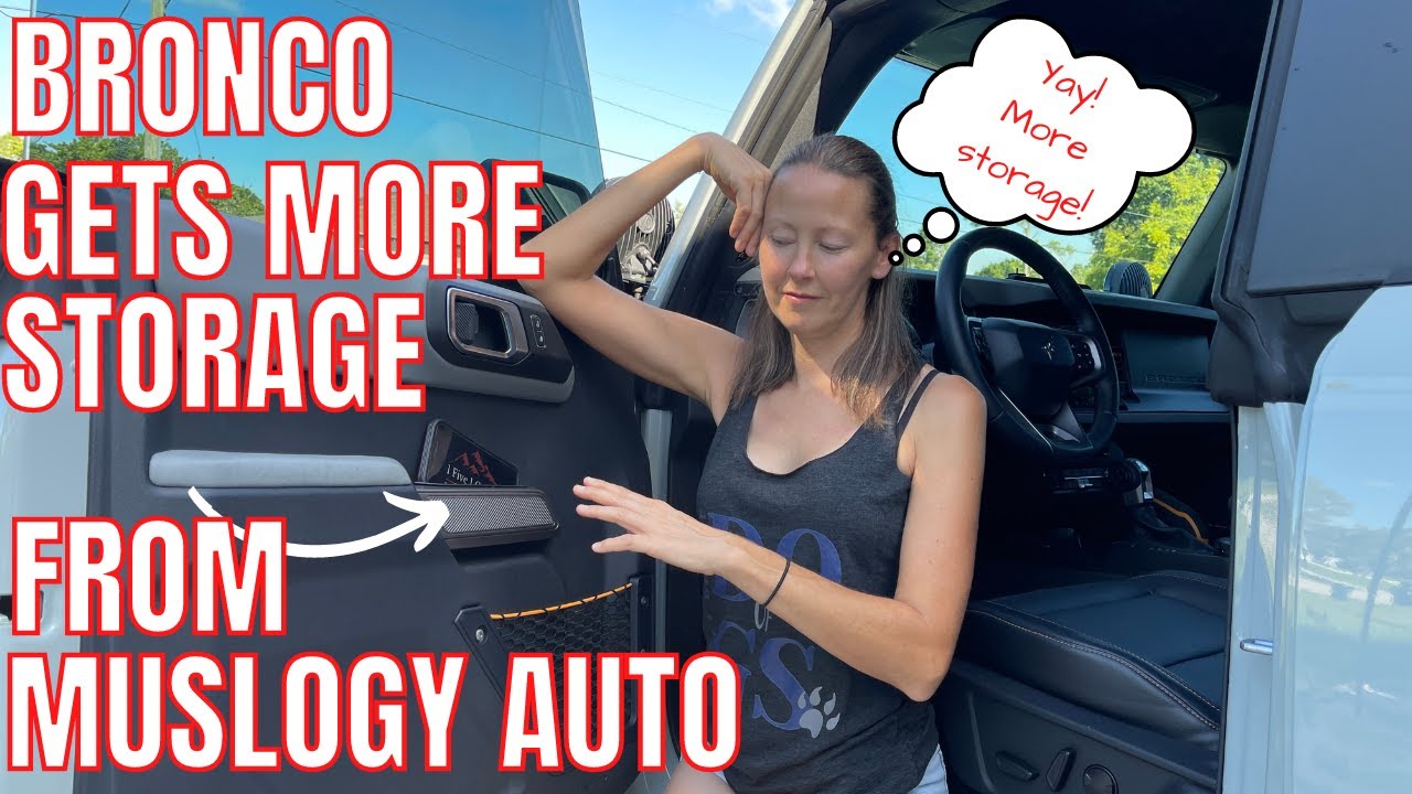 MUST HAVE FOR BRONCO OWNERS - DOOR INSERTS BY MUSLOGY AUTO! FULL PRODUCT REVIEW.