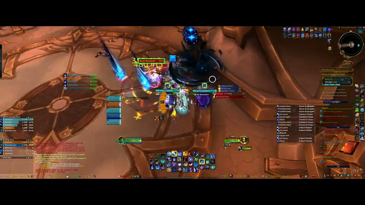 Dungeons S3: Priory 10 Frost Mage 2026 01 12