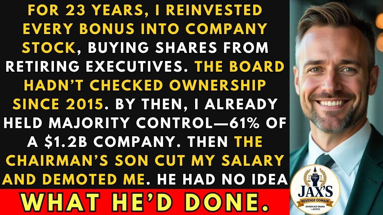 Я покупал акции компании в течение 23 лет, и никто этого не замечал, — а потом сын председателя п...