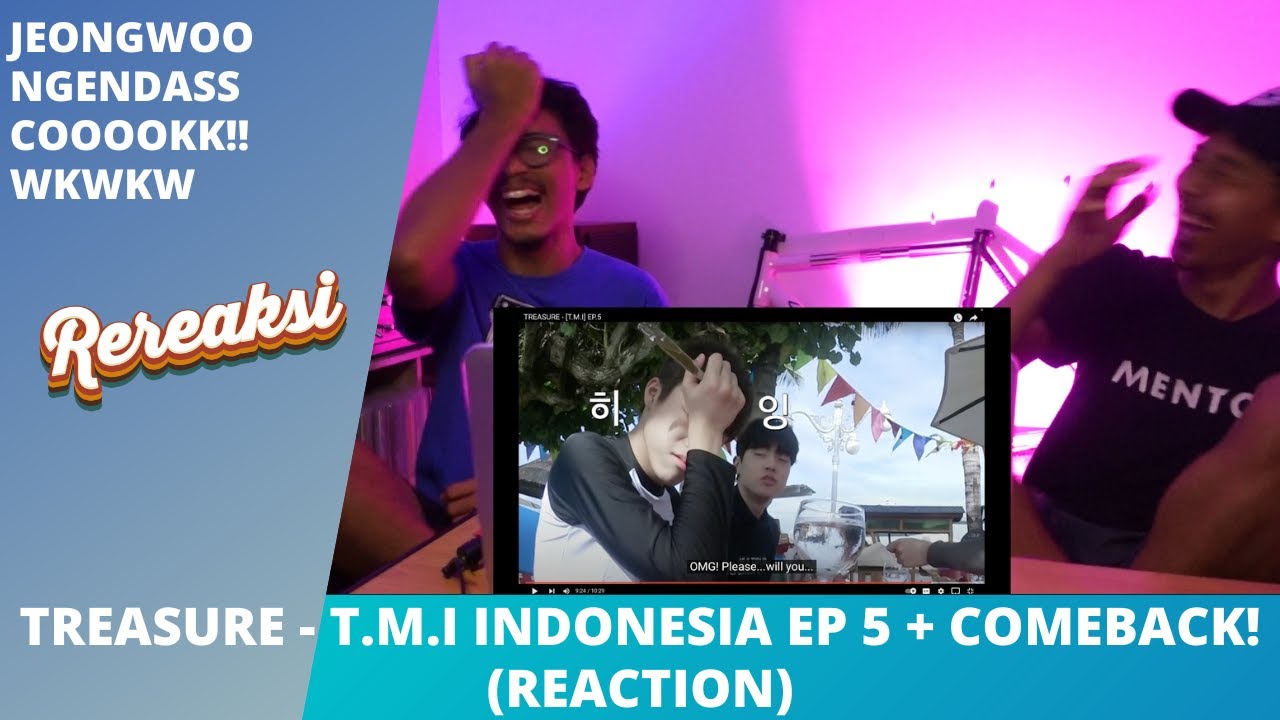 TREASURE - TMI BALI EP. 5 + WELCOMING COMEBACK! (REACTION)