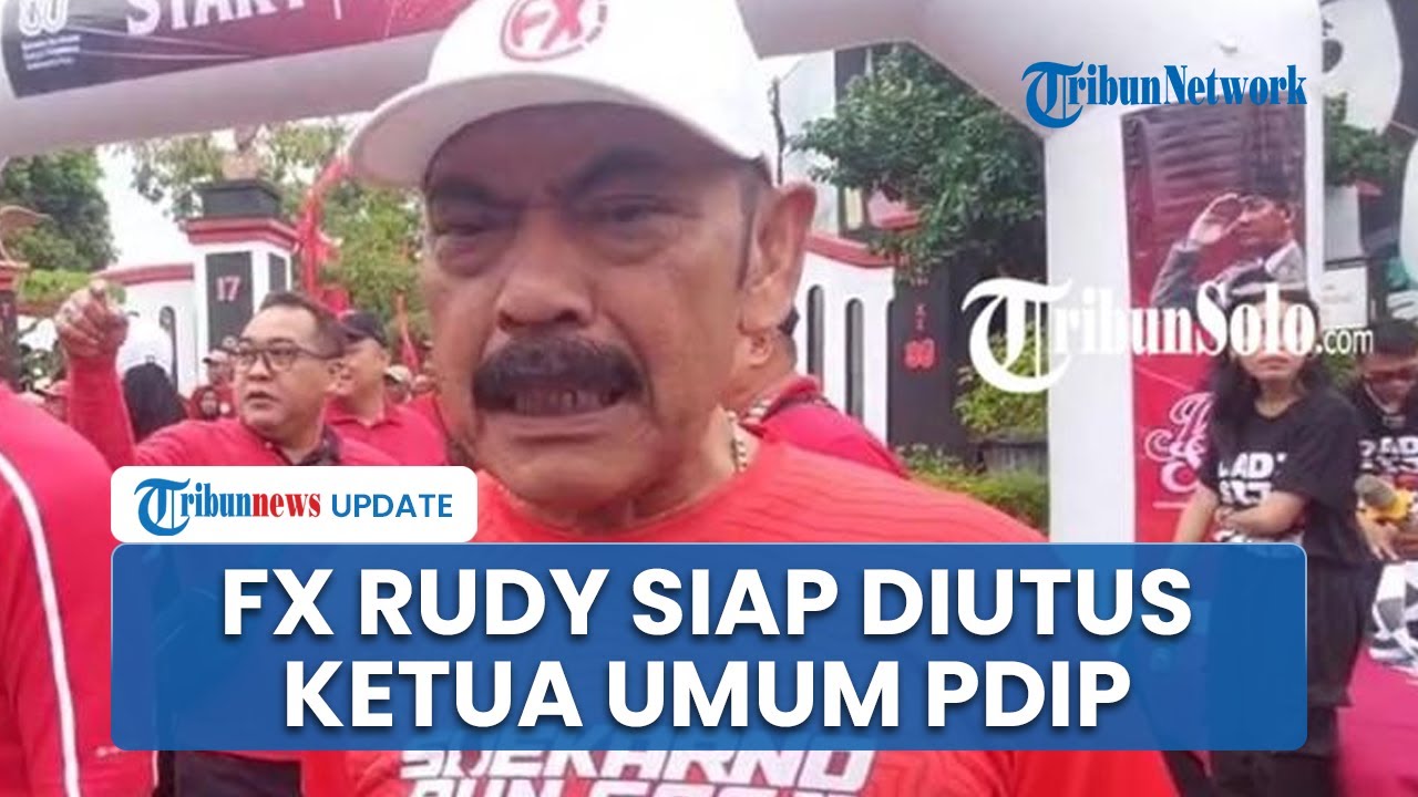 Digadang Berpeluang Duduki Kursi Ketua DPD PDIP Jateng, FX Rudy Sebut Ikuti Arahan Ketua Umum Partai