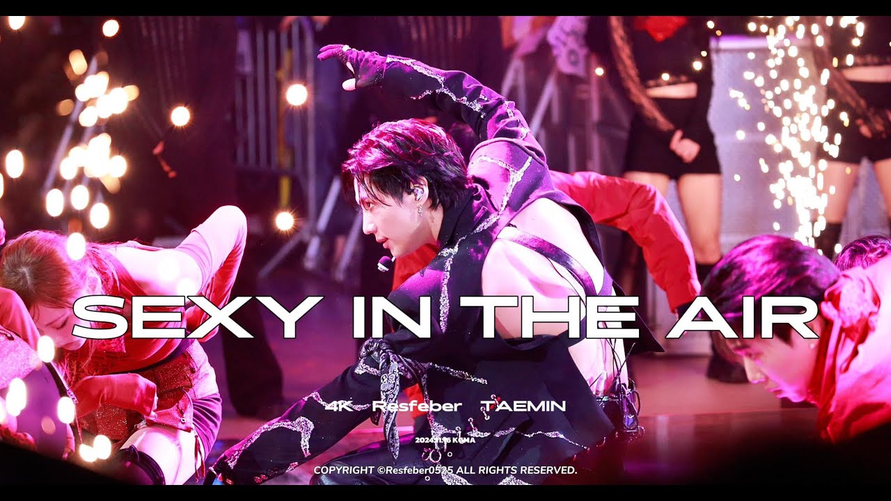 ［4K］241116 KGMA - Sexy In The Air | TAEMIN | 태민 | 샤이니 태민 직캠（FANCAM）