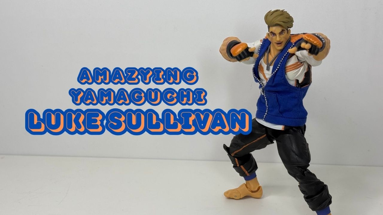 Обзор фигурки Люка Салливана из игры Street Fighter 6 от Kaiyodo Revoltech Amazing Yamaguchi.