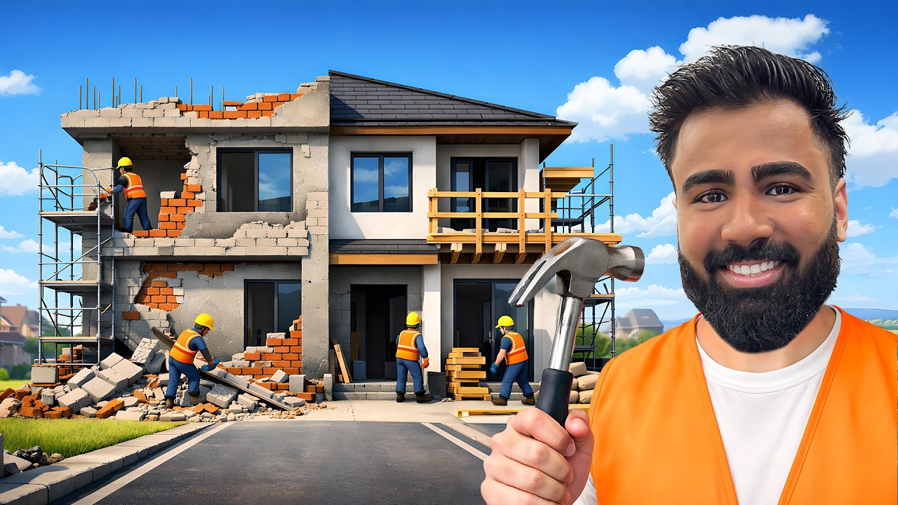 I STARTED MY FIRST CONSTRUCTION COMPANY 😍