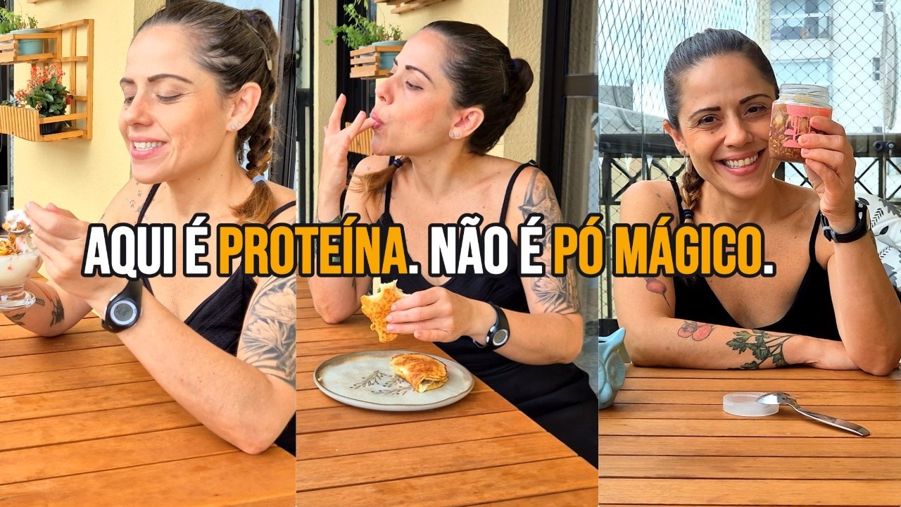 3 cafés da manhã que RESPEITAM a sua fome! Com PROTEINAS, calorias de verdade e ZERO culpa.