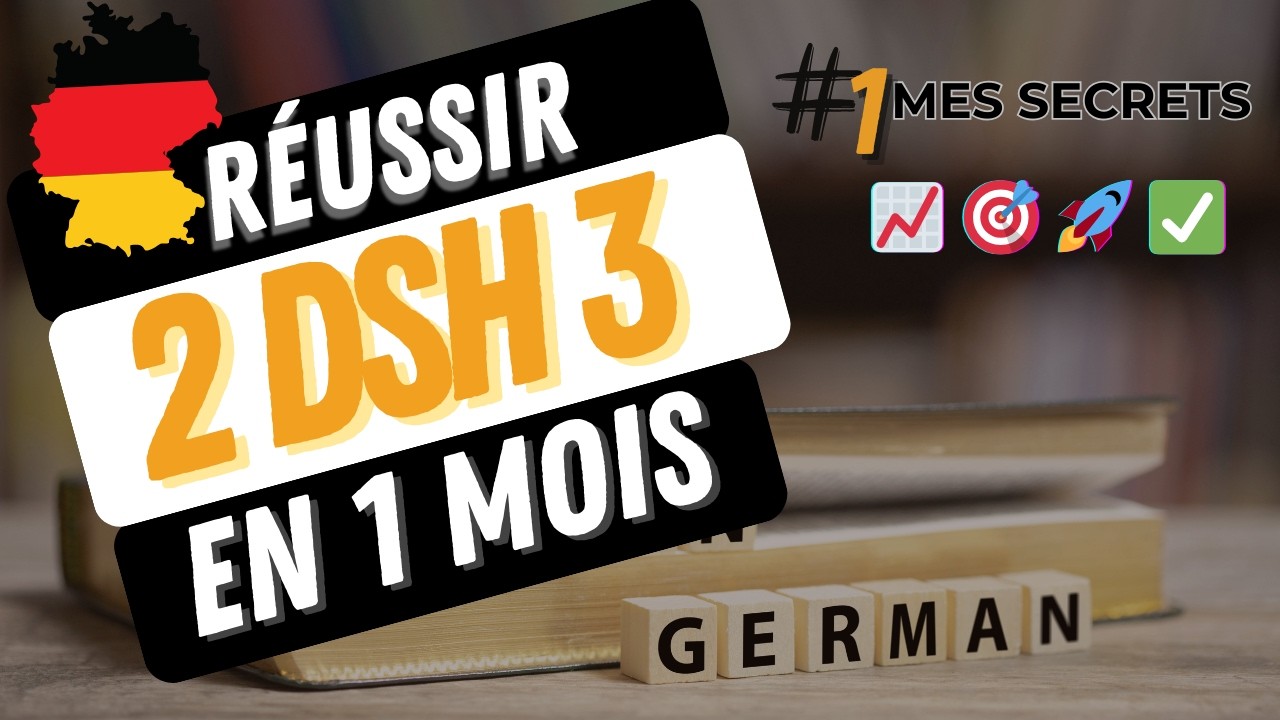 Réussir l'examen DSH : Stratégies et Plan d'Étude Efficace ( Mon expérience)