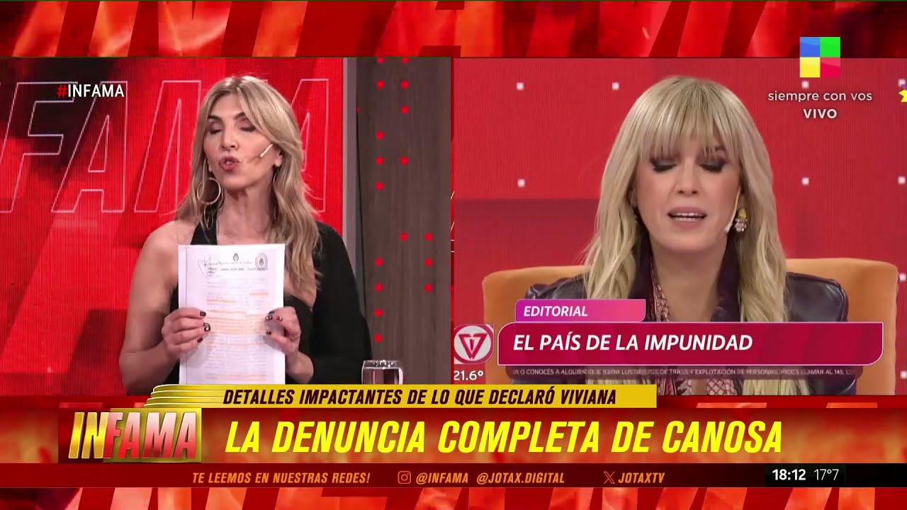 🔥#CANOSAGATE: LA DENUNCIA COMPLETA DE VIVIANA CANOSA