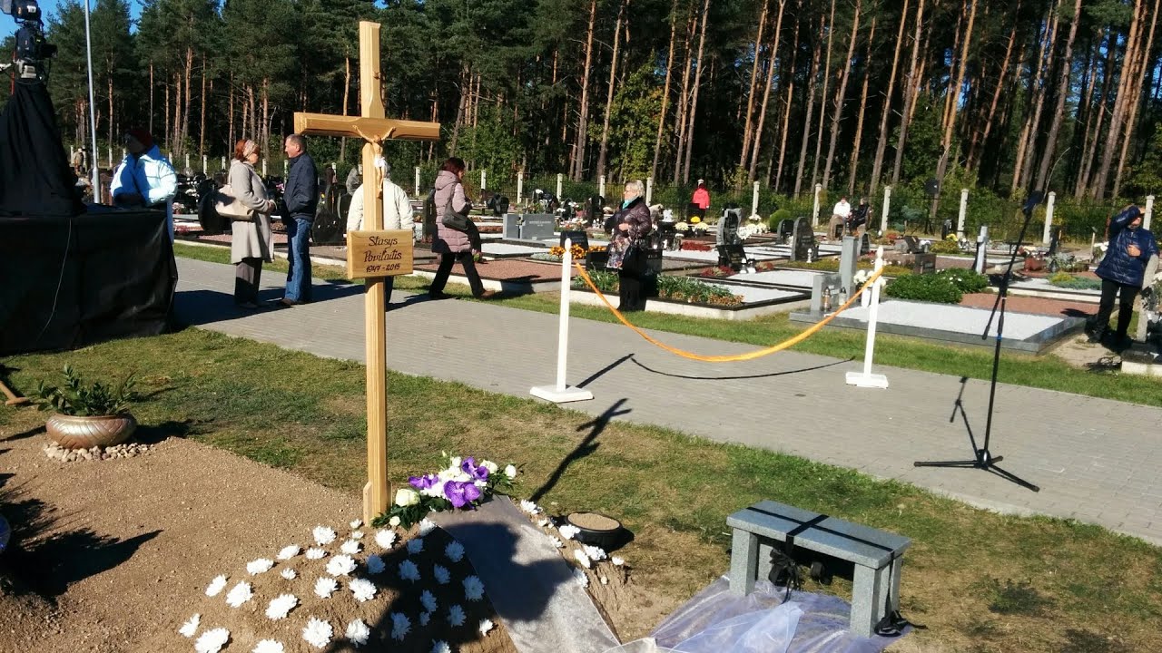 Stasys Povilaitis palaidotas Palangos kapinėse